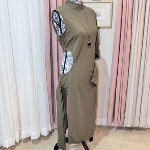Olive Green Women's Dress